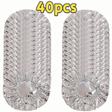20pcs/Set Reusable Aluminum Foil Bowl