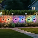 Seven-Color Changing Solar Wall Lamp