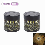 Seven-Color Changing Solar Wall Lamp