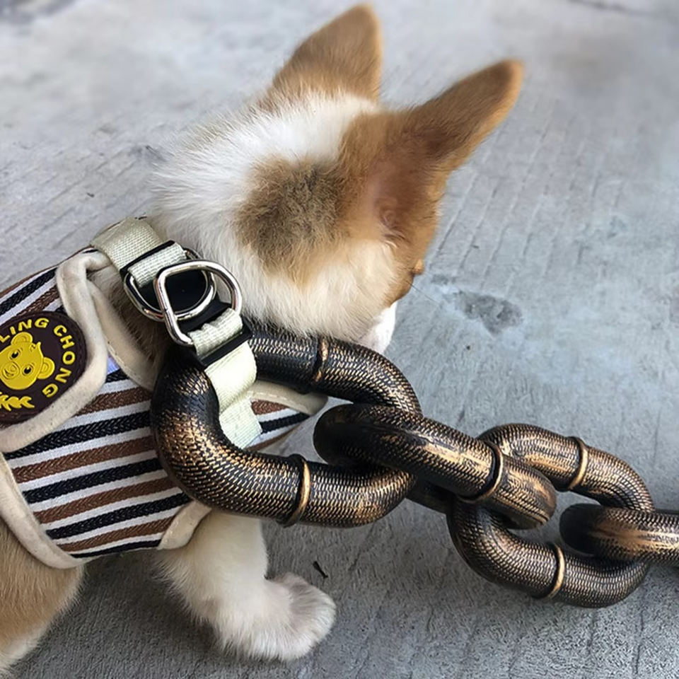 IronPaw™ Big Boss Chain Leash
