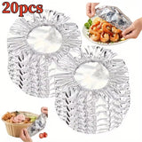20pcs/Set Reusable Aluminum Foil Bowl
