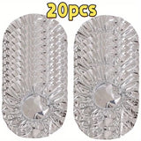 20pcs/Set Reusable Aluminum Foil Bowl